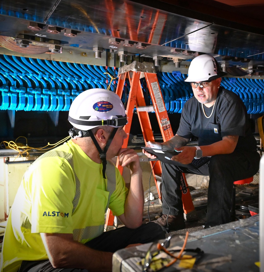 Little Goose Lock and Dam Stator Test