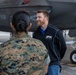 Chris Buescher visits MCAS Beaufort