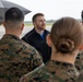 Chris Buescher visits MCAS Beaufort