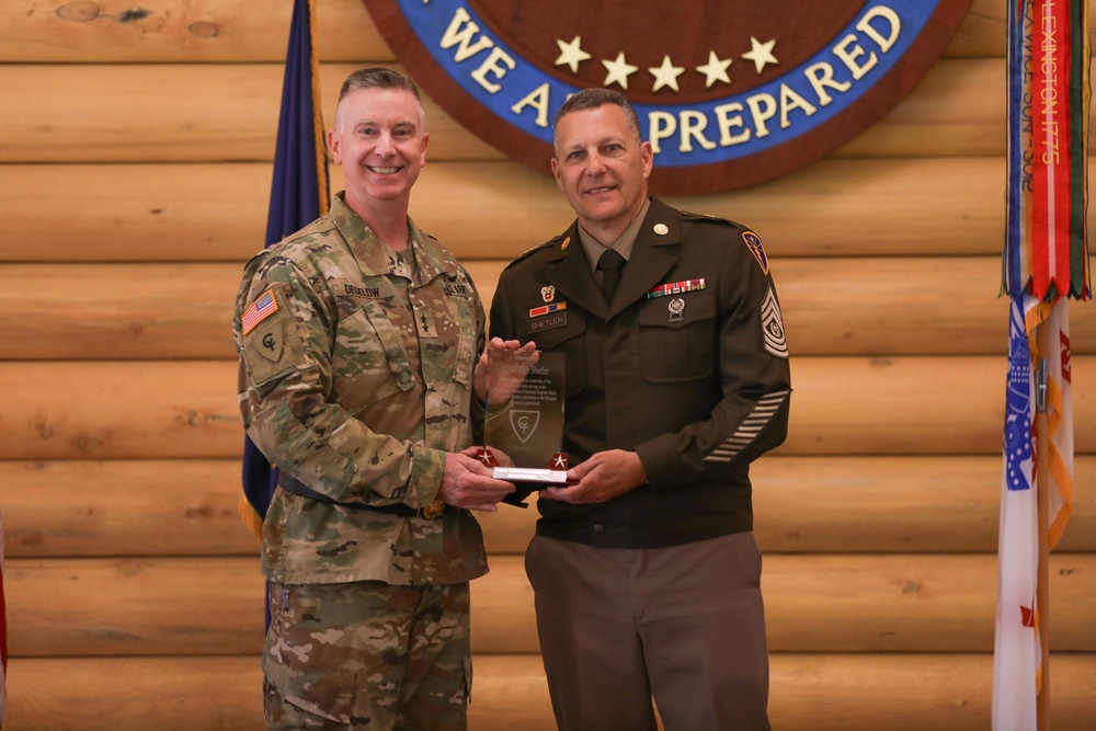 Indiana's Command Sgt. Maj. retires after 38 years of honorable service