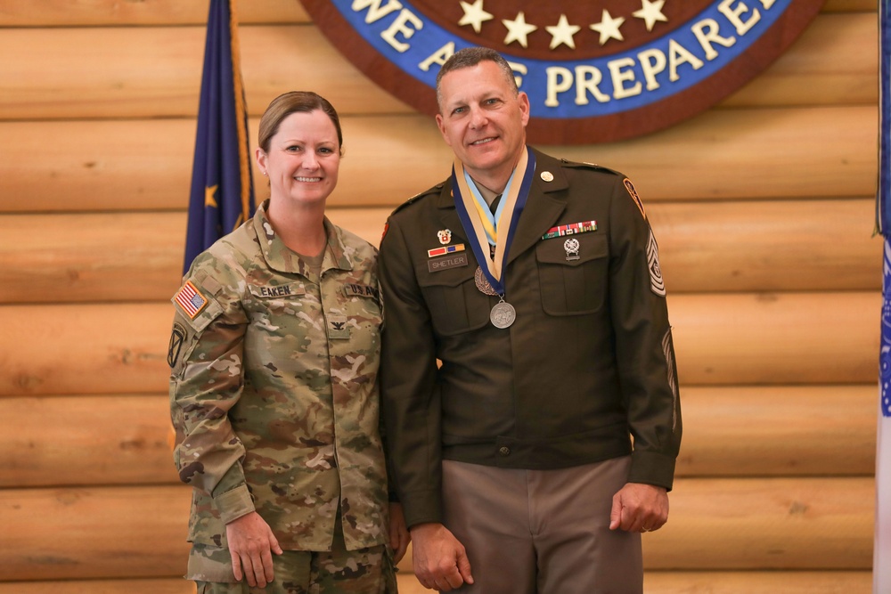 Indiana's Command Sgt. Maj. retires after 38 years of honorable service