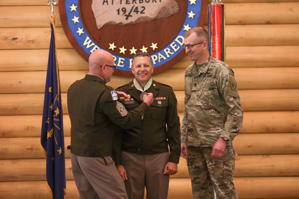 Indiana's Command Sgt. Maj. retires after 38 years of honorable service