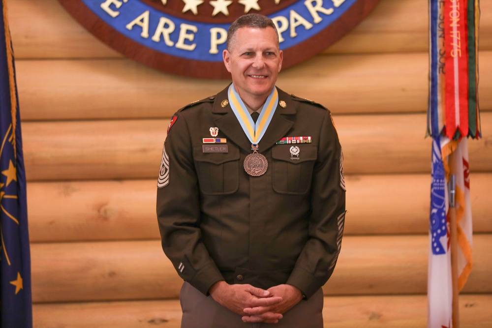 Indiana's Command Sgt. Maj. retires after 38 years of honorable service