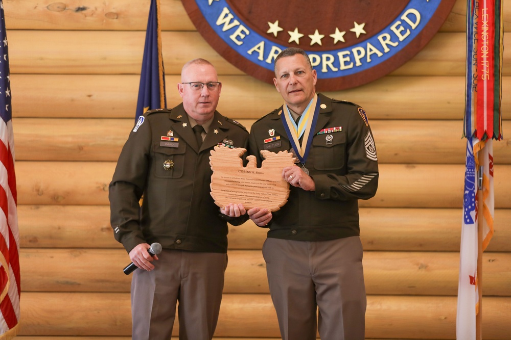 Indiana's Command Sgt. Maj. retires after 38 years of honorable service