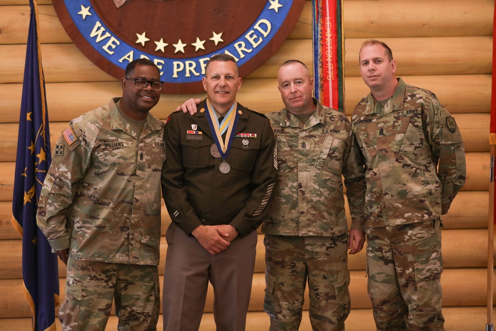 Indiana's Command Sgt. Maj. retires after 38 years of honorable service