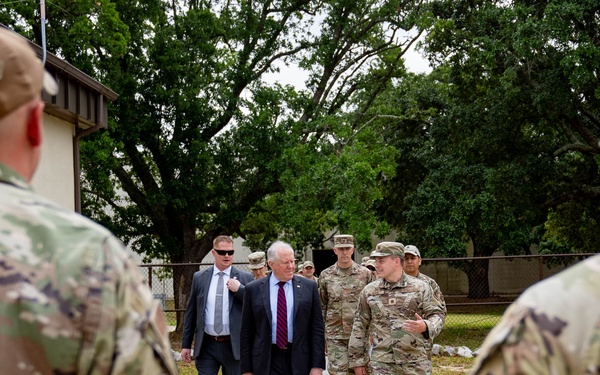 ‘One Team, One Fight’: SecAF visits Keesler AFB