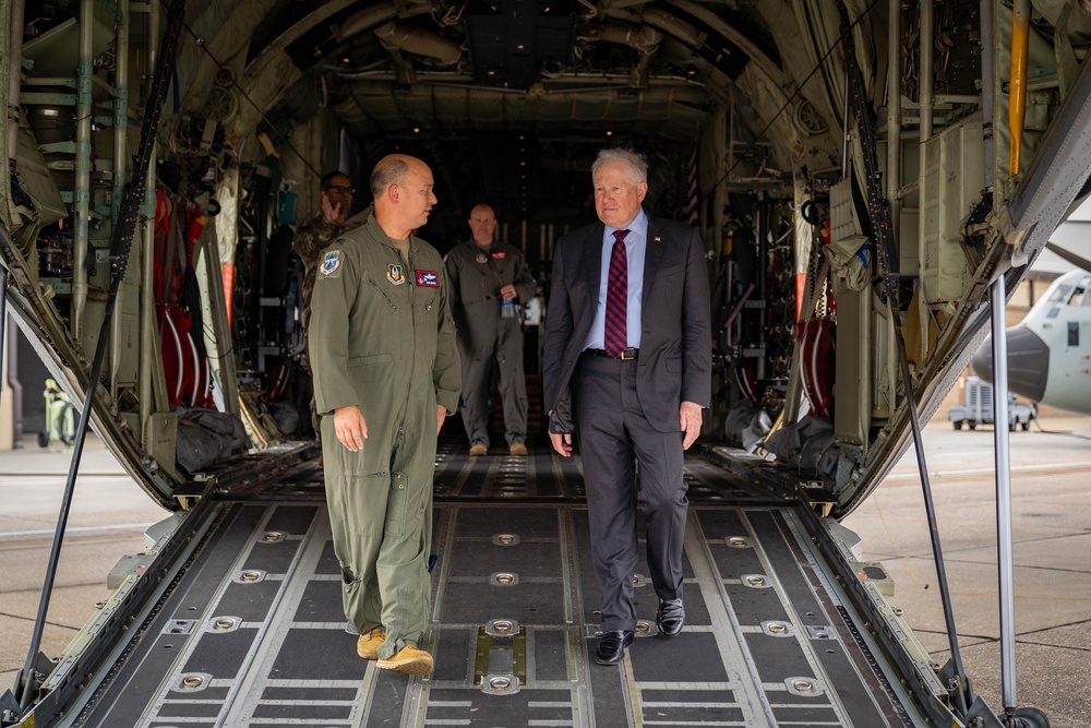 ‘One Team, One Fight’: SecAF visits Keesler AFB