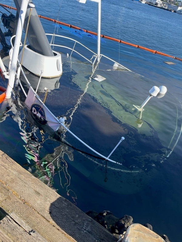 Coast Guard, other agencies respond to sunken vessel in Seattle