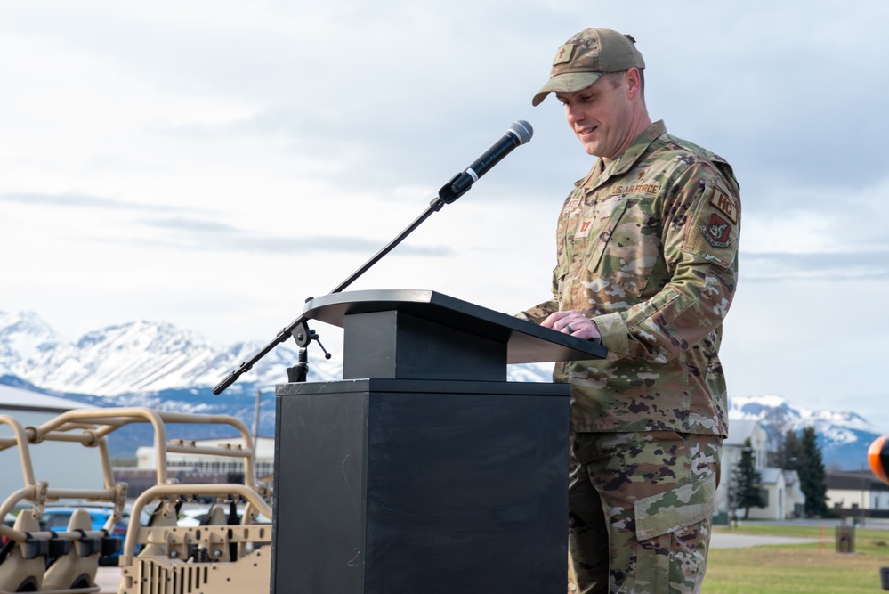 JBER’s 673d Security Forces Squadrons starts off Police Week with an opening ceremony