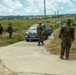 Members of the U.S. and Mexican marines, Antigua army, Suriname army, Belize army, Royal Bahamas Defence Force, and Jamaican army establish security during raid