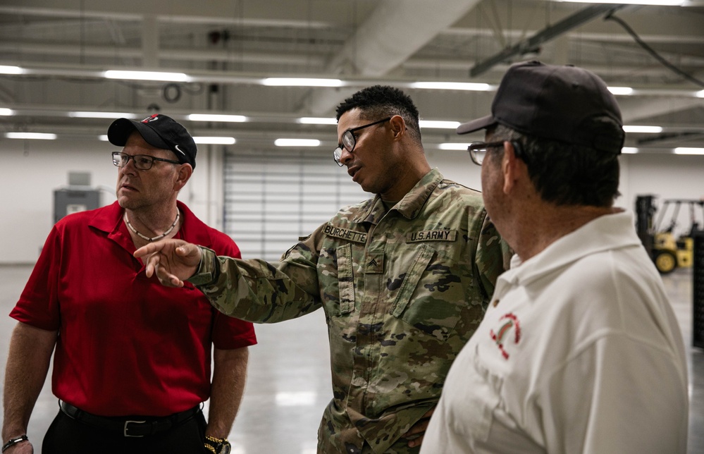 Big Red One Veterans of the Persian Gulf War Visit Fort Riley