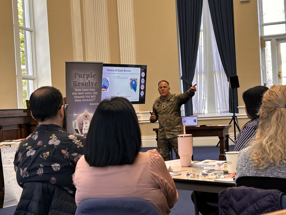 Nevada Guard’s Purple Resolve program extends to Governor’s staff