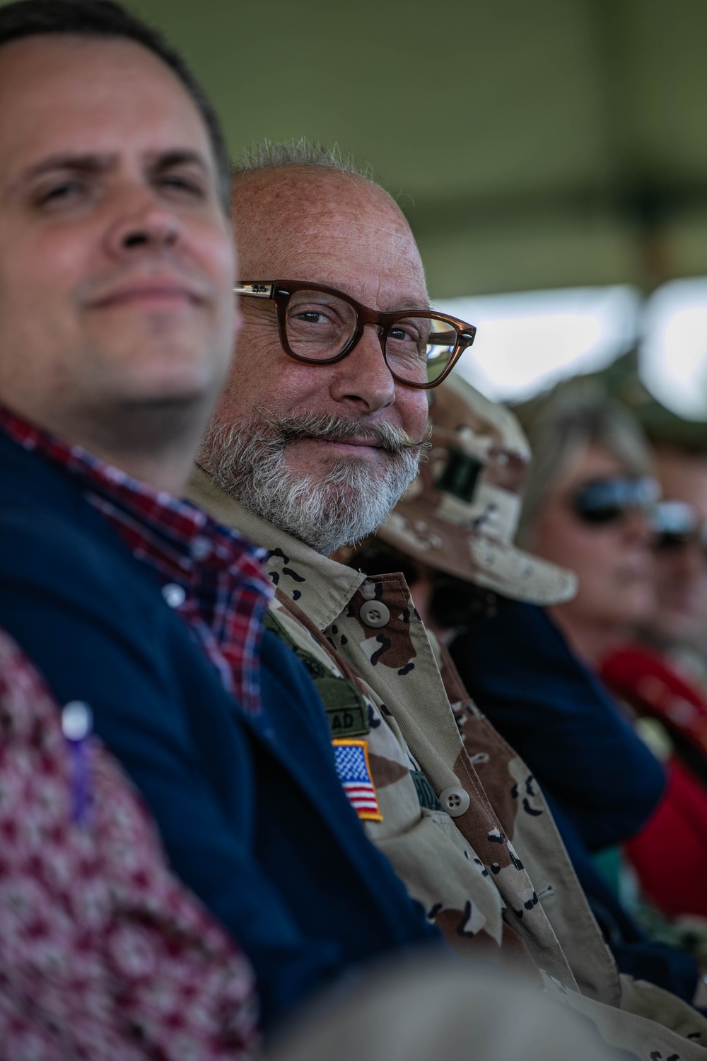 MG Meyer Unveils Desert Storm Memorial Alongside Commanders Widow