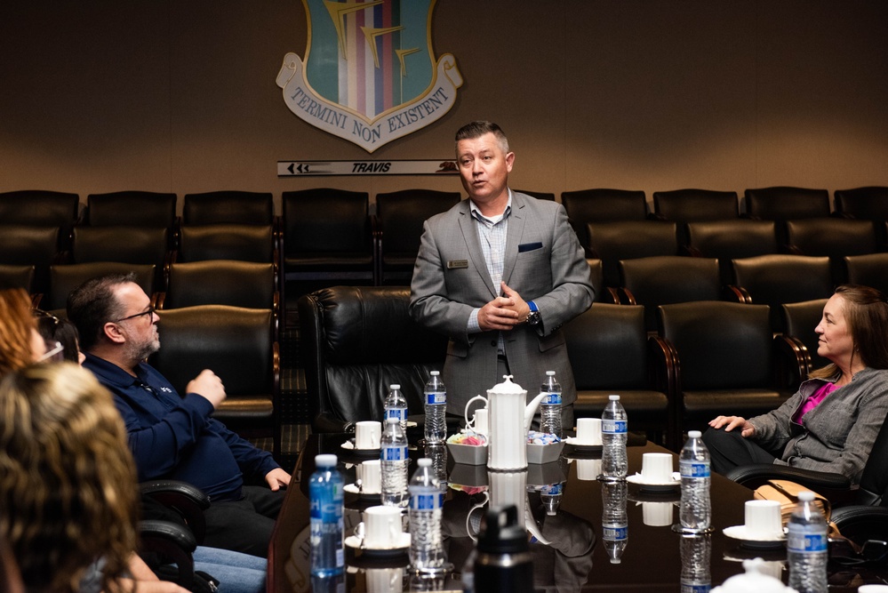 Leadership Vacaville Program members tour Travis AFB