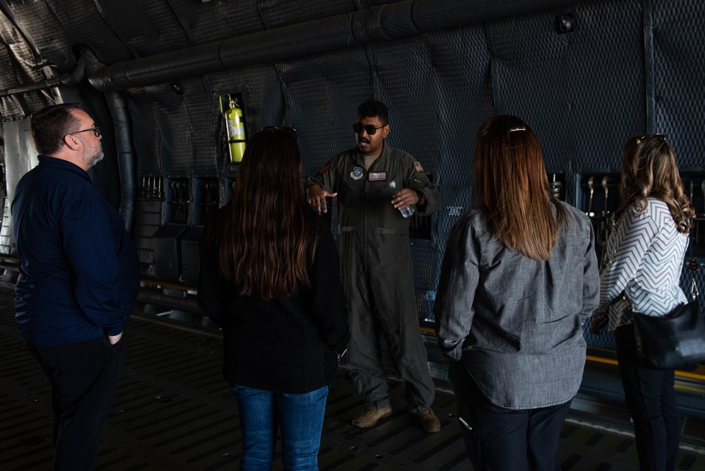 Leadership Vacaville Program members tour Travis AFB