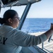 Air department Sailors track aircraft aboard George Washington flight deck