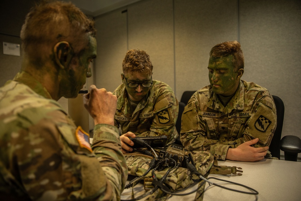 103rd IEW Soldiers hone skills in the field