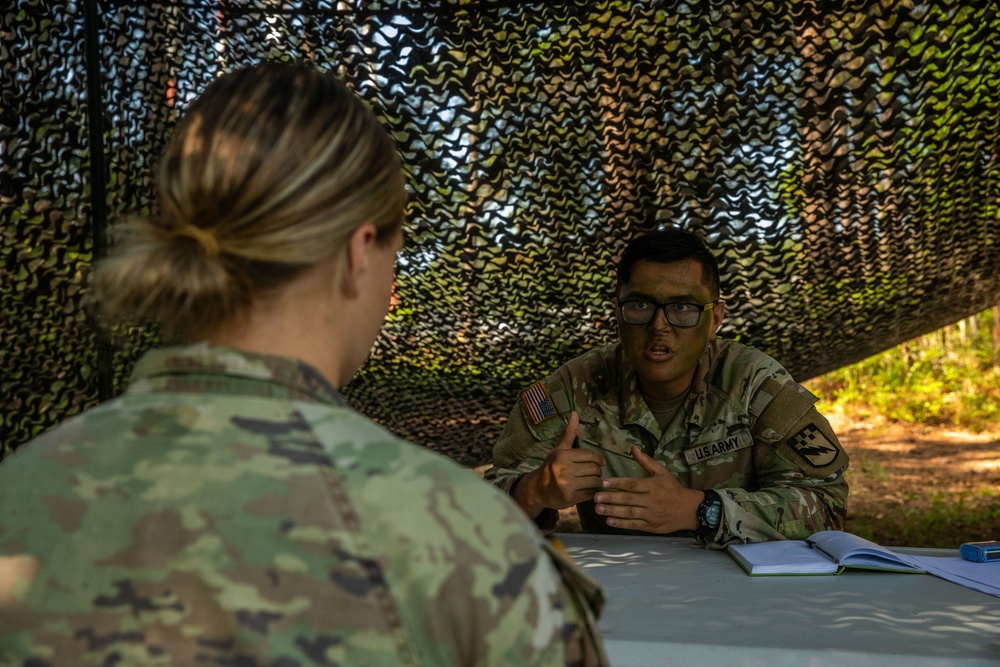 103rd IEW Soldiers hone skills in the field