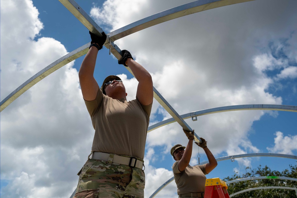 624TH ASTS Participates in Exercise Pineapple Thunder