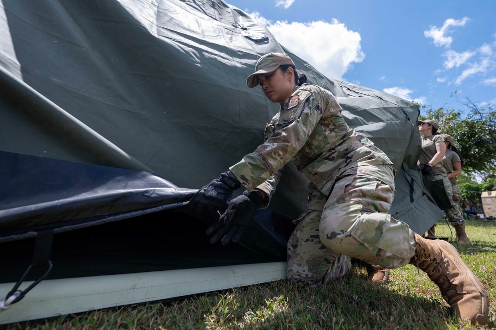 624TH ASTS Participates in Exercise Pineapple Thunder