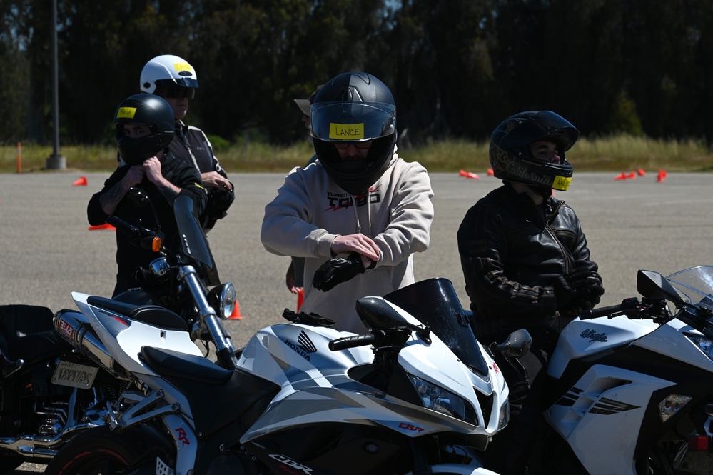 Vandenberg Hosts a Motorcycle Safety Training Course