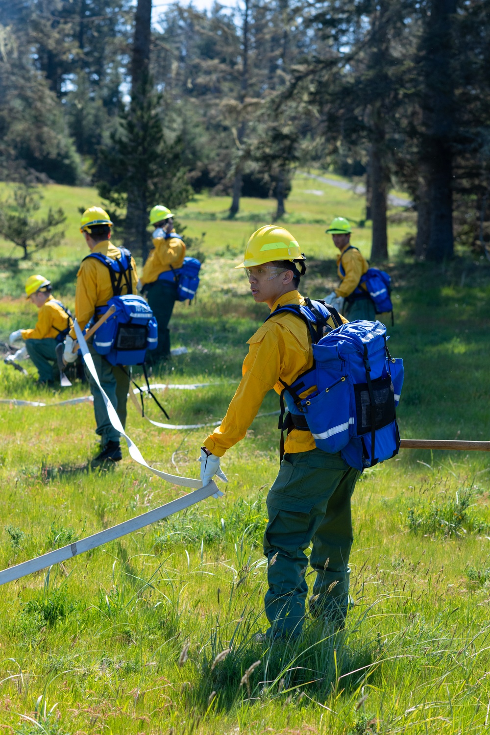 142nd Wing Airmen complete Wildland Fire Fighter training