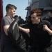 USS Ralph Johnson conducts hand-to-hand combat training