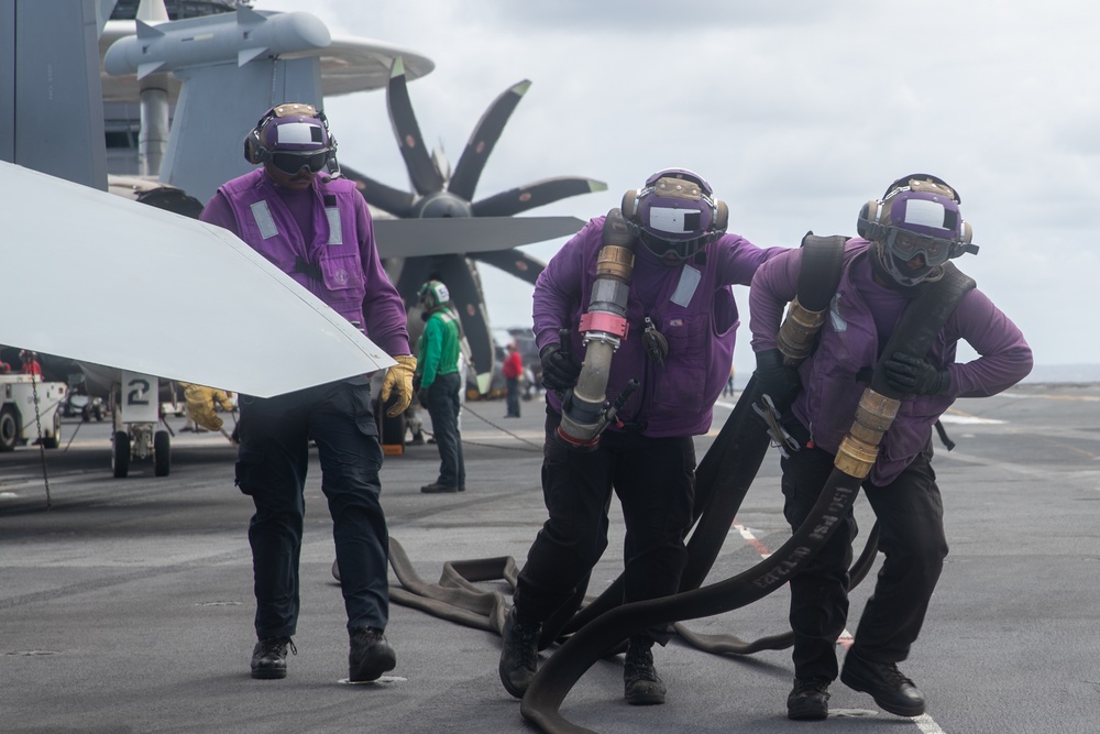 George Washington conducts Flight Operations