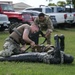 Air Force, Navy participate in fire team challenge