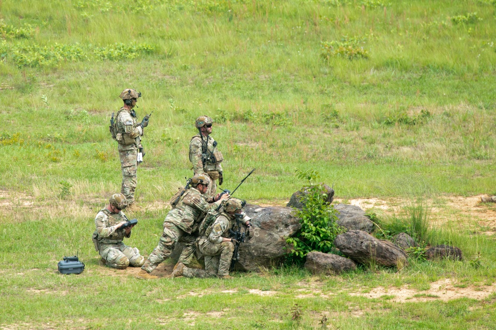 82nd Airborne Division Multi-Domain Live Fire Exercise