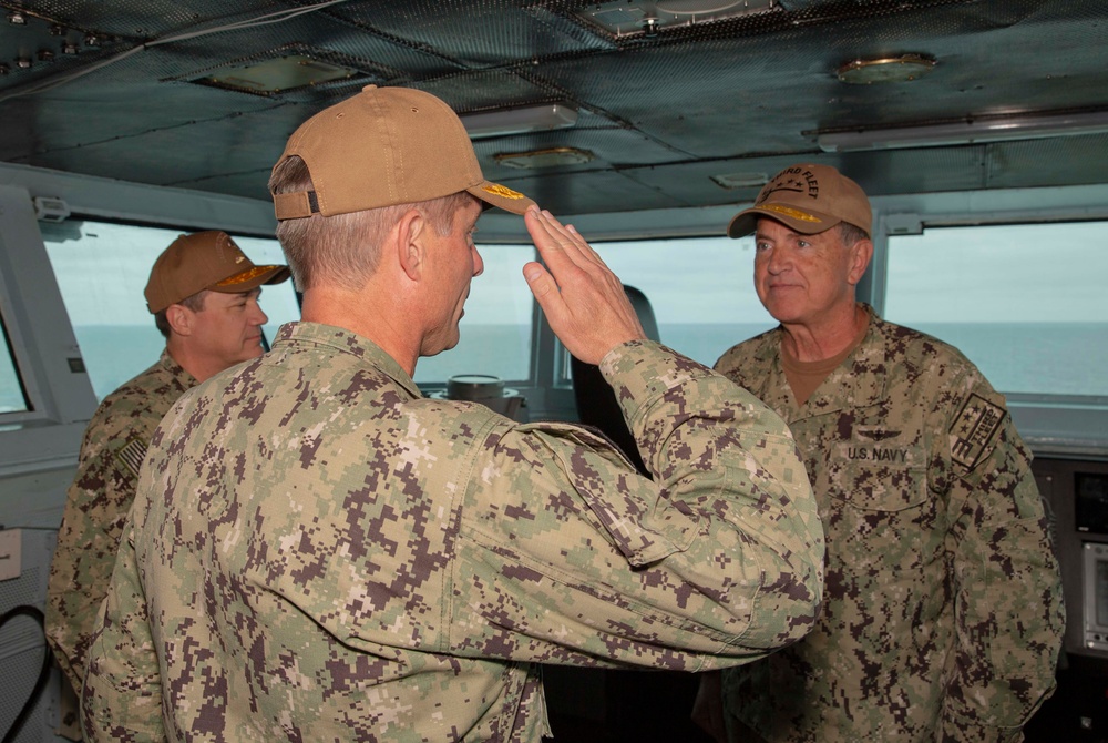 CSG 15 Holds Change of Command aboard Lincoln