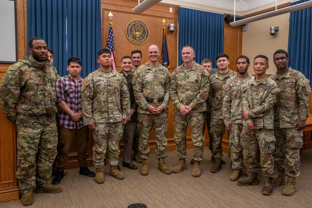 1st Infantry Division hosts Naturalization Ceremony