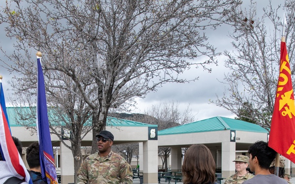 Tahquitz High School Army recruiting event