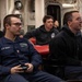 USS Ralph Johnson hosts game night for Sailors underway