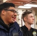 USS Ralph Johnson hosts game night for Sailors underway