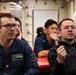 USS Ralph Johnson hosts game night for Sailors underway