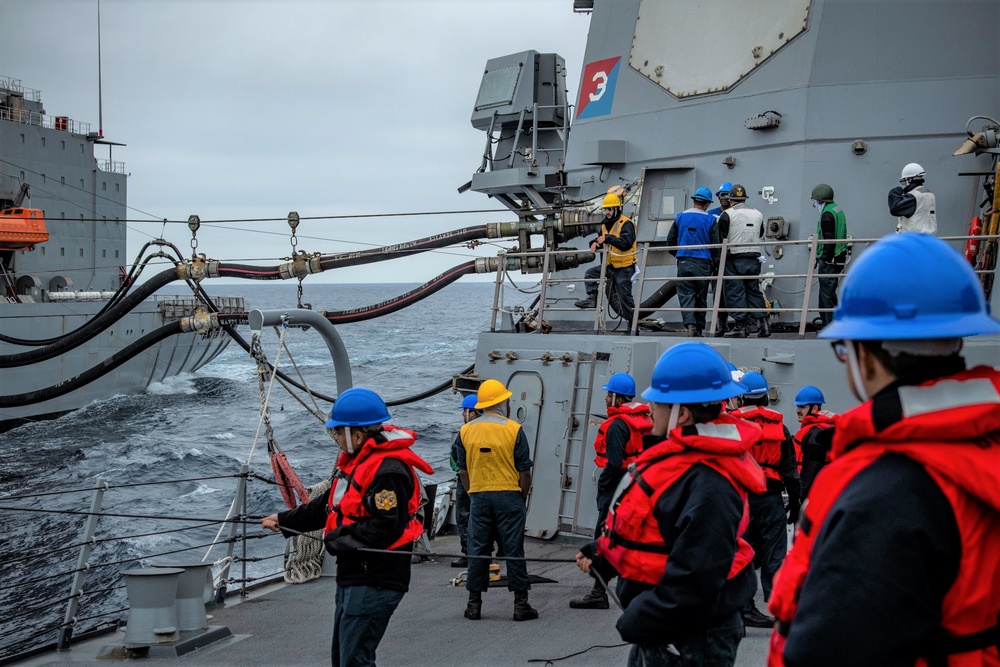 Stockdale conducts underway replenishment