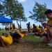 USS Frank Cable Sailors Volunteer During Guam High School’s Navy Junior Officers’ Training Corps PRT