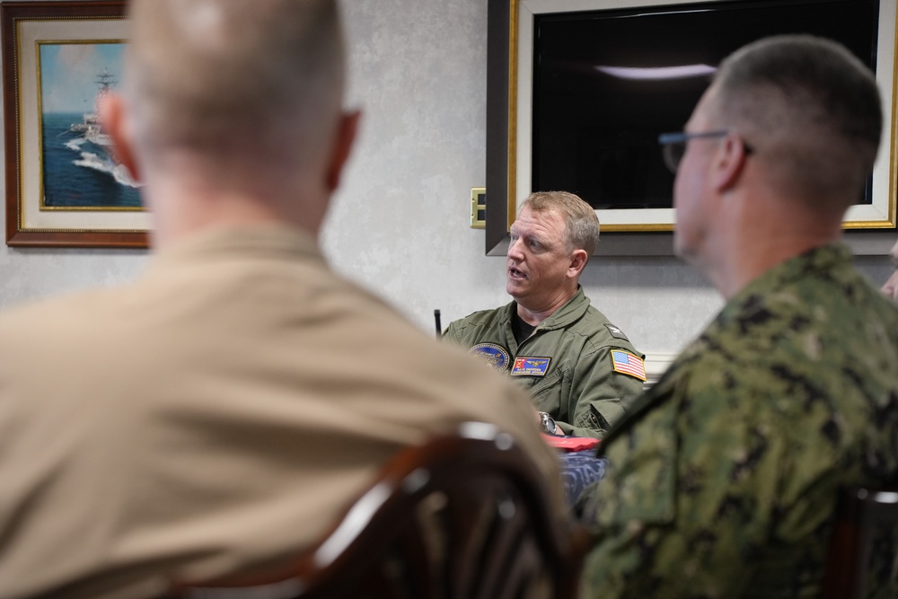 Navy Chief of Chaplains Visits USS Harry S. Truman