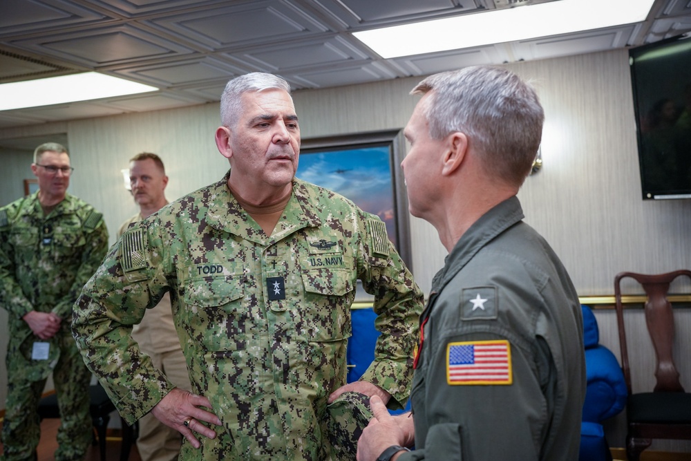 Navy Chief of Chaplains Visits USS Harry S. Truman