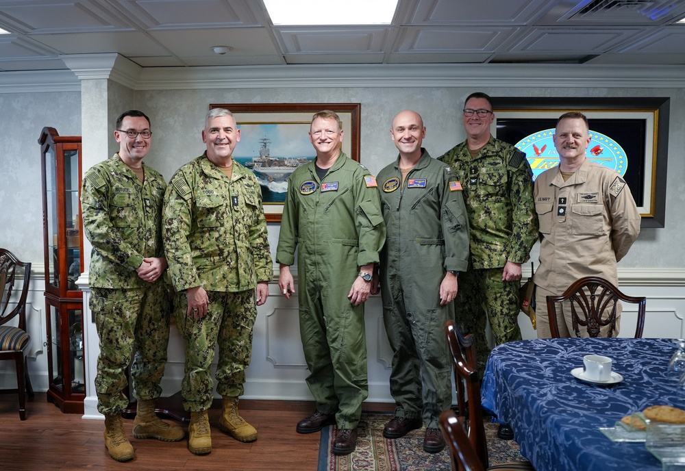 Navy Chief of Chaplains Visits USS Harry S. Truman