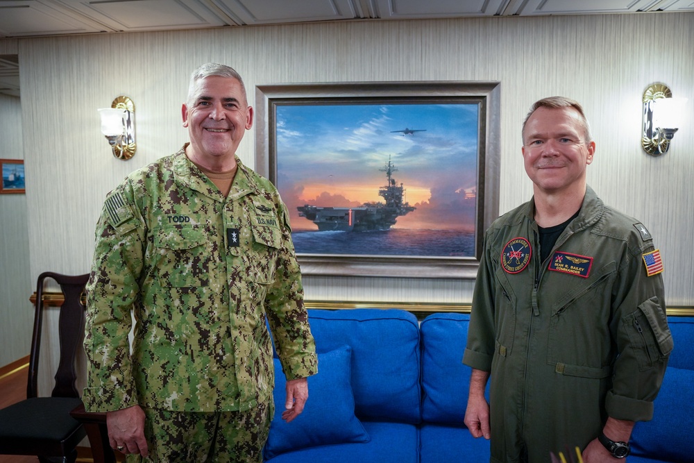 Navy Chief of Chaplains Visits USS Harry S. Truman