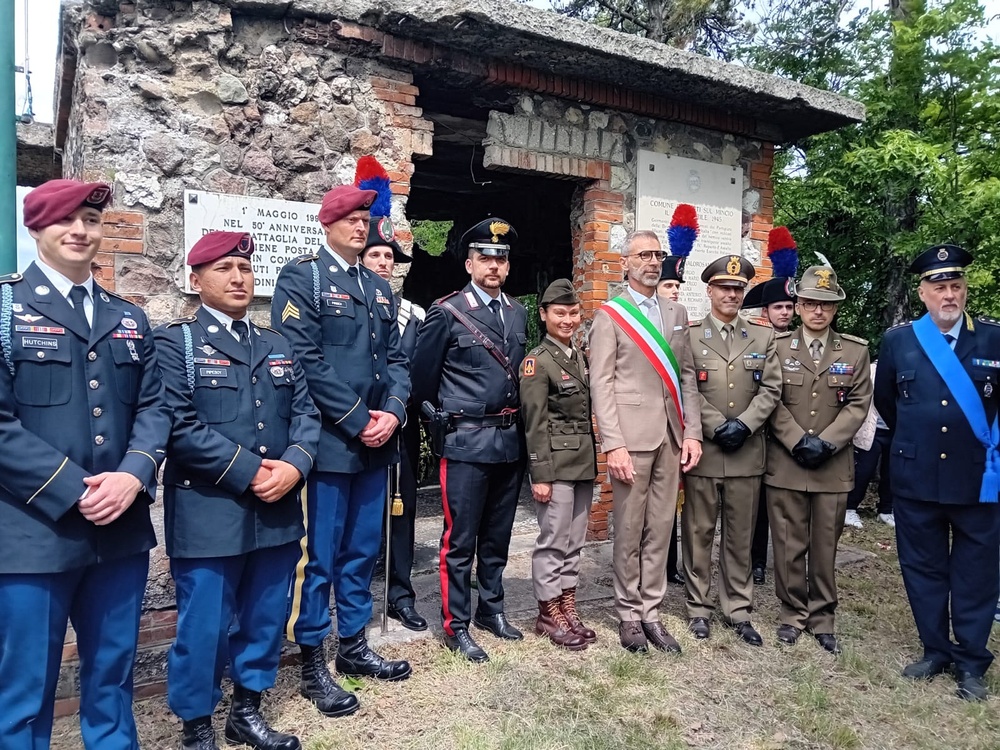 173rd Airborne Brigade Marks 79th Anniversary of WWII’s Last Italian Battle at Monte Casale