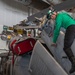 Abraham Lincoln Sailors conduct aviation maintenance