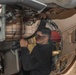 Abraham Lincoln Sailors conduct aviation maintenance