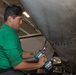 Abraham Lincoln Sailors conduct aviation maintenance