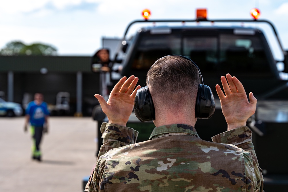 F-16s Arrive at NATO Air Base Geilenkirchen