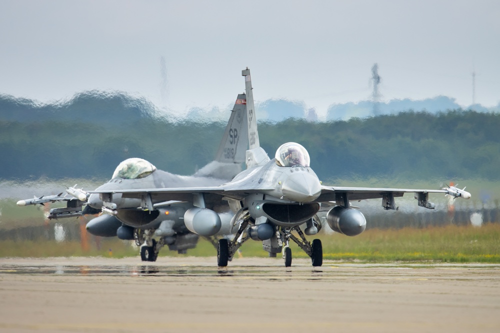 F-16s arrive at NATO Air Base Geilenkirchen