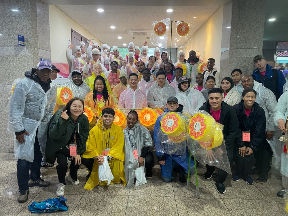 Soldiers experience cultural immersion during Buddha’s Birthday parade