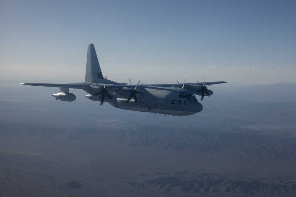 VMGR-153 Marines Conduct Flight Operations in Arizona